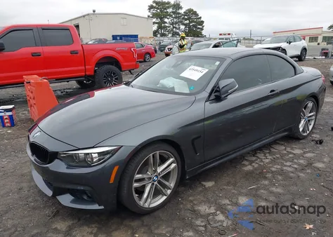 2018 BMW 430I from USA, damaged, VIN WBA4Z1C57JEC72697